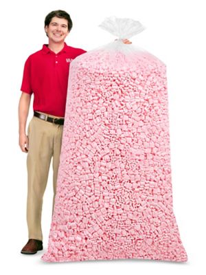 Anti-Static Peanuts - Pink, 20 Cu. Ft. Bag S-525