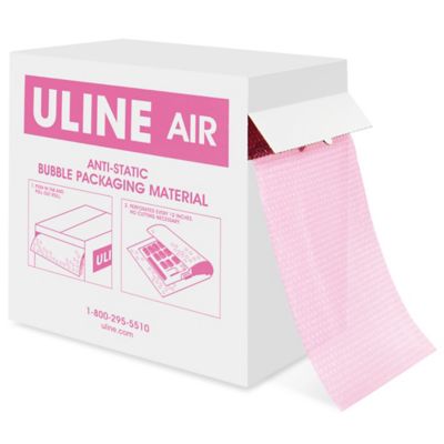 ACL Staticide 5076 Anti-Static Wastebasket Liners, 24 x 36, pink, 50-pack