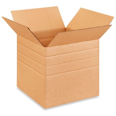 12 x 12 x 12" Multi-Depth Corrugated Boxes S-536