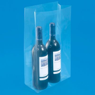 8 x 4 x 18" 3 Mil Gusseted Poly Bags S-5413