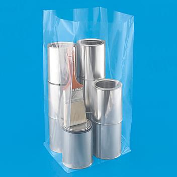 10 x 8 x 24" 3 Mil Gusseted Poly Bags S-5414