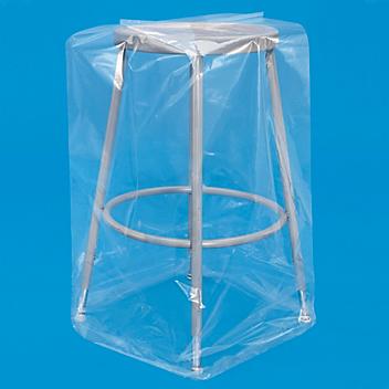18 x 16 x 40" 3 Mil Gusseted Poly Bags S-5422