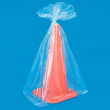24 x 24 x 48" 3 Mil Gusseted Poly Bags S-5423