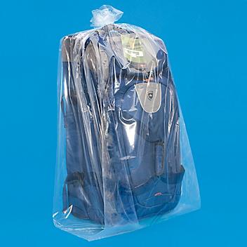 26 x 24 x 48" 3 Mil Gusseted Poly Bags S-5424