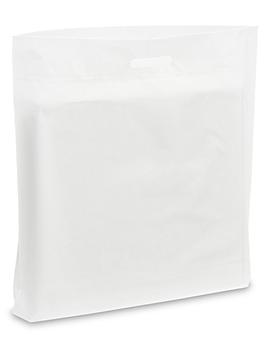 Die Cut Handle Bags - 18 x 19 x 3", White S-5477W