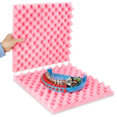 Convoluted Anti-Static Foam Sets - 16 x 16 x 2" S-5485