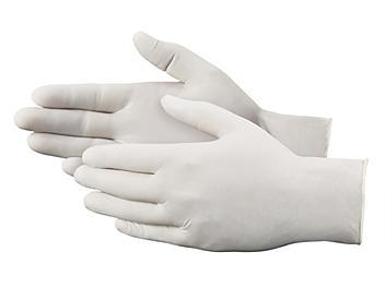 Uline Industrial Latex Gloves - Powdered, Medium S-5491M