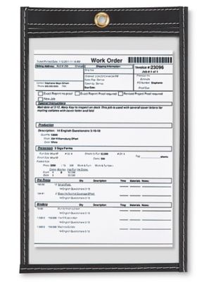  Job Ticket Holders - 5 x 8"