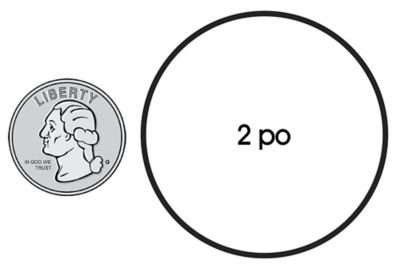 Étiquettes adhésives de 2 po