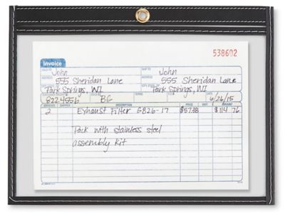  Job Ticket Holders - 9 x 6"