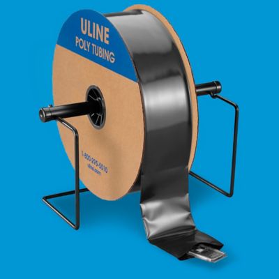 Black Poly Tubing Roll - 6 Mil, 4" x 1,000' S-5526