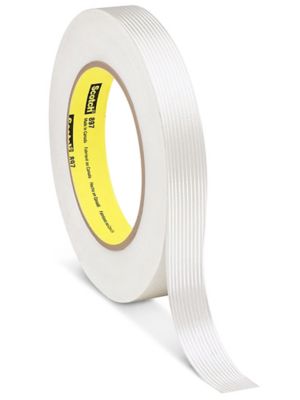 3M Scotch 897 Filament Strapping Tape: 3/4 in x 60 yds. (Clear) 