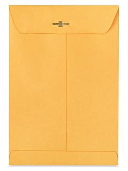 Kraft Clasp Envelopes - 6 1/2 x 9 1/2" S-5624