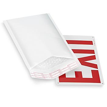 Uline Self-Seal White Bubble Mailers #1 - 7 1/4 x 12" S-5632
