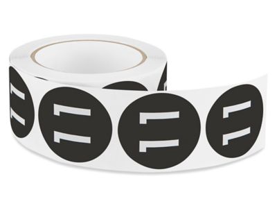 2" Circle Labels - "11" S-5643