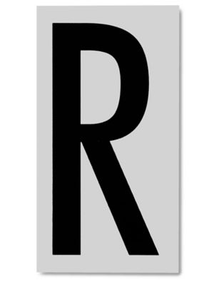 3 1 2 vinyl letter labels r s 5663 r uline