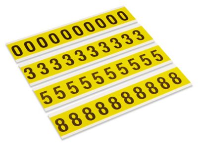 1" Cloth Vinyl Number Kit S-5666