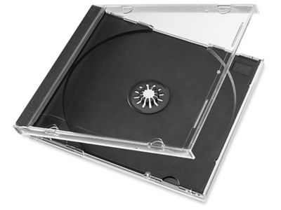 CD Jewel Cases Black Tray S5671 Uline
