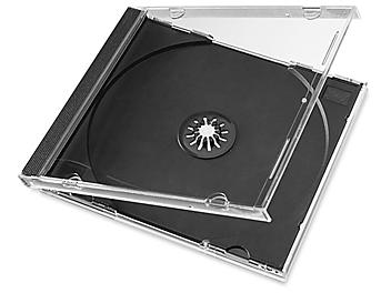 CD Jewel Cases - Black Tray S-5671