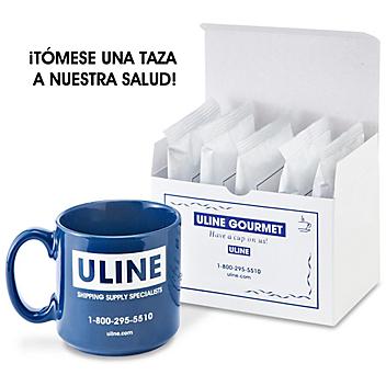 Uline Gourmet Tea and Mug Set S-5678