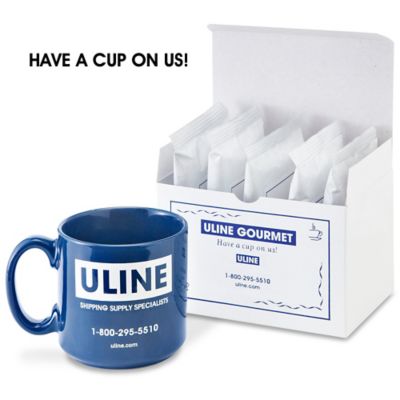 Uline Gourmet Tea and Mug Set S-5678