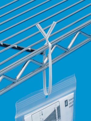  Liens torsadés prédécoupés en plastique – 8 po