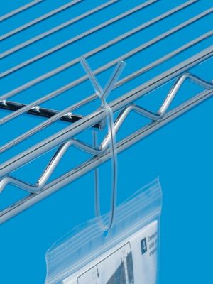 Plastic Pre-Cut Twist Ties - 8", Clear S-567C