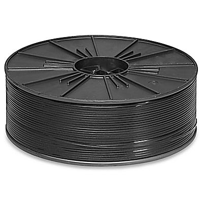 500 Black 6" Plastic Twist Ties  Reusable for General Use ULINE 