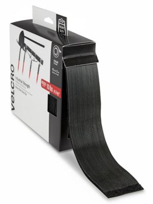 Velcro® Brand Combo Industrial Strips Pack - 2 x 15', Black S-5751 - Uline
