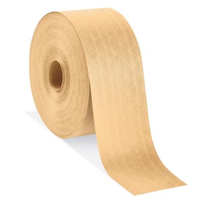 Uline Deluxe Reinforced Kraft Tape - 3" x 375' S-5756