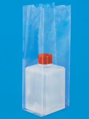 3 x 2 x 8" 2 Mil Gusseted Poly Bags S-5806