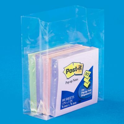 4 x 2 x 6" 2 Mil Gusseted Poly Bags S-5807