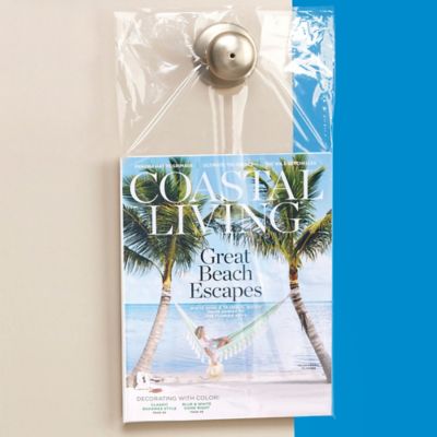 9 x 16" 1.5 Mil Clear Doorknob Bags S-5808
