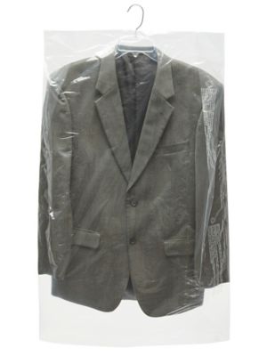 Garment Bags - .6 Mil, 21 x 4 x 38", Clear S-5858