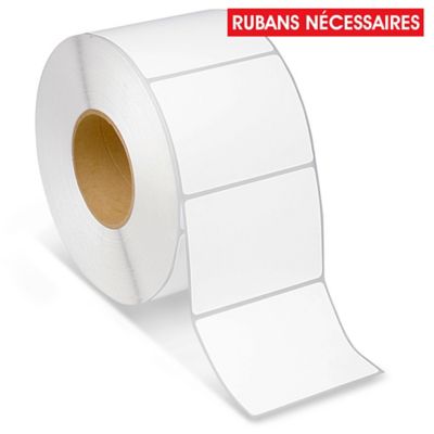 Industrial Thermal Transfer Labels - 4 x 2 1/2", Ribbons Required S-5953
