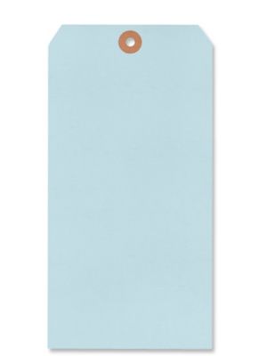 Jumbo Shipping Tags - #12, 8 x 4", Light Blue S-5975LB