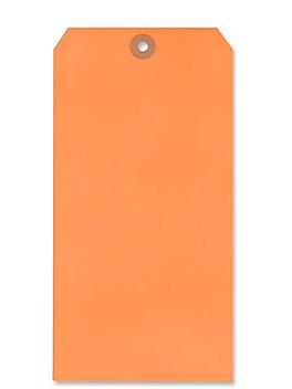 Jumbo Shipping Tags - #12, 8 x 4", Orange S-5975O