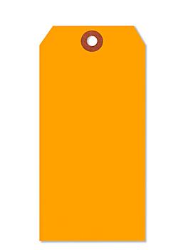 Fluorescent Tags - #7, 5 3/4 x 2 7/8", Orange S-5982O
