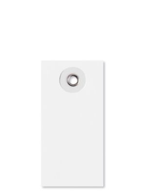  White Tyvek<sup>&reg;</sup> Tags - #1, 2 3/4 x 1 3/8"