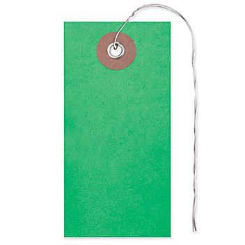 Tyvek&reg; Tags - #2, Pre-wired, Green S-5985G-PW