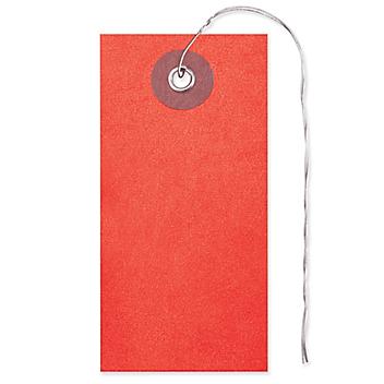 Tyvek&reg; Tags - #2, Pre-wired, Red S-5985R-PW