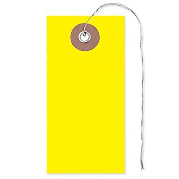 Tyvek&reg; Tags - #2, Pre-wired, Yellow S-5985Y-PW