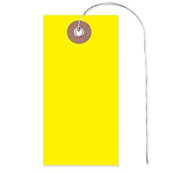 Tyvek&reg; Tags - #3, Pre-wired, Yellow S-5986Y-PW