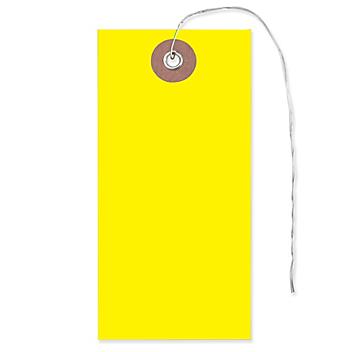 Tyvek&reg; Tags - #4, Pre-wired, Yellow S-5987Y-PW