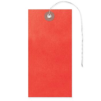 Tyvek&reg; Tags - #6, Pre-wired, Red S-5988R-PW