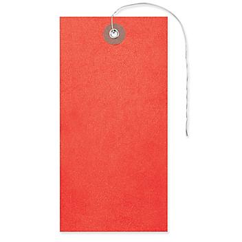 Tyvek&reg; Tags - #7, Pre-wired, Red S-5989R-PW