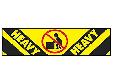 "Heavy" Label - 2 x 8"