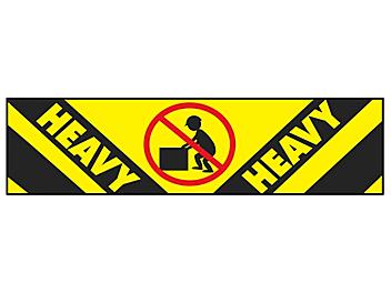 "Heavy" Label - 2 x 8" S-6011