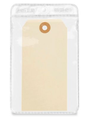 Vinyl Envelopes - 3 x 5, Clear - ULINE - Carton of 50 - S-6015