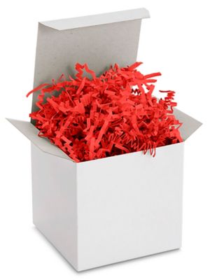 Crinkle Paper - 10 lb, Red S-6119RED - Uline